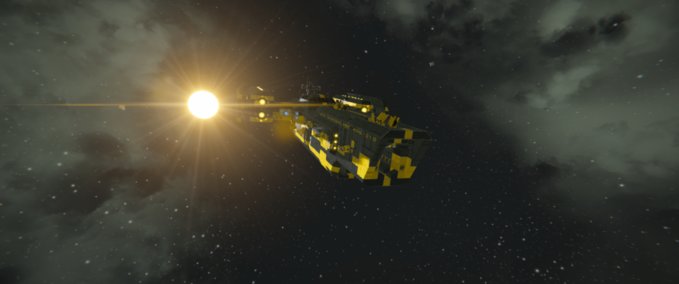 Blueprint NLN THUNDERLANE Class Cruiser mk 2 t 1 Space Engineers mod