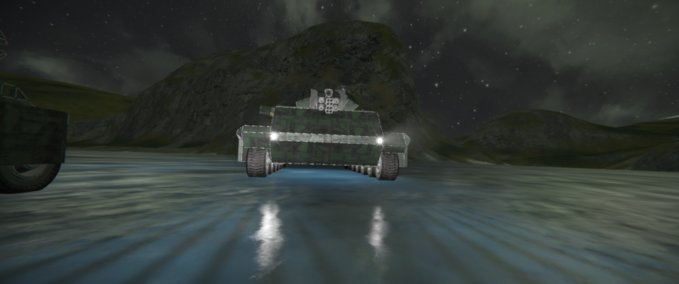 Blueprint Land ship upgraded Space Engineers mod