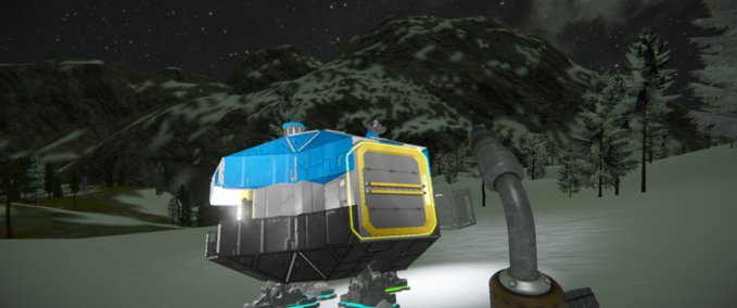 Blueprint Respawn Planet Pod Space Engineers mod