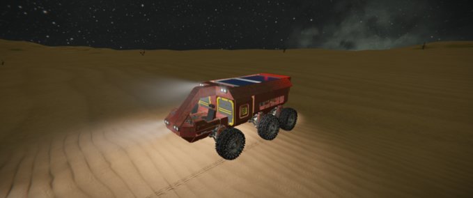 Blueprint Light cargo rover Space Engineers mod