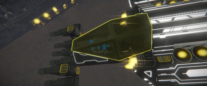 Blueprint Heavy fighter Space Engineers mod