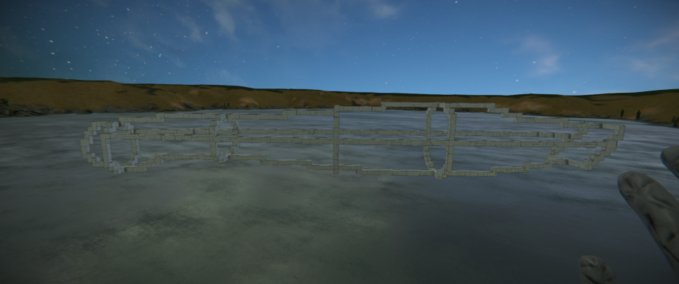 Blueprint Large ship frame Space Engineers mod
