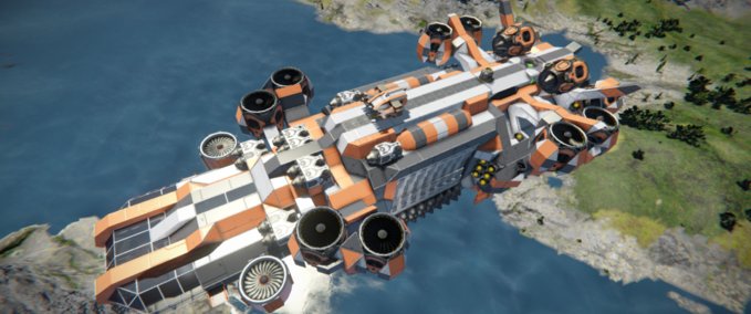 Blueprint MY FIRST SHIP MK4 TEST Space Engineers mod