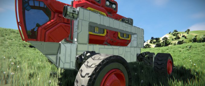 Blueprint small truck Space Engineers mod