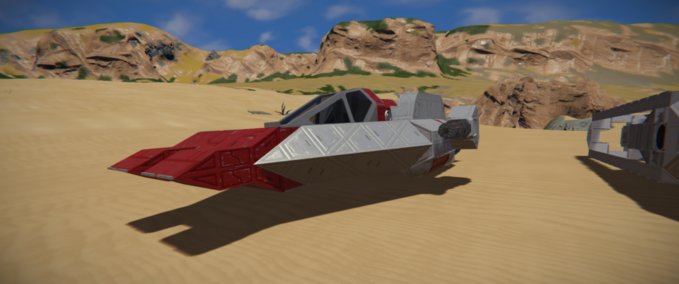Blueprint RZ-1 A-Wing Space Engineers mod