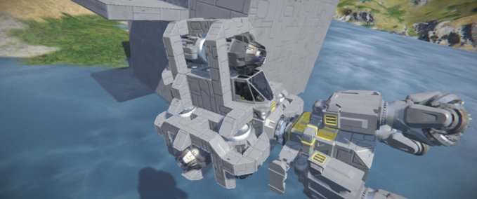 Blueprint Ams-d Space Engineers mod