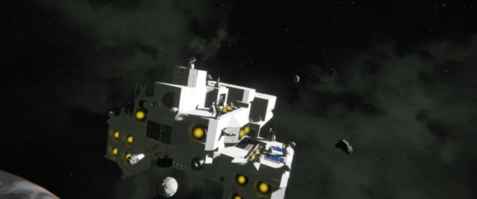 Blueprint All planet Cargo Ship v3 Space Engineers mod