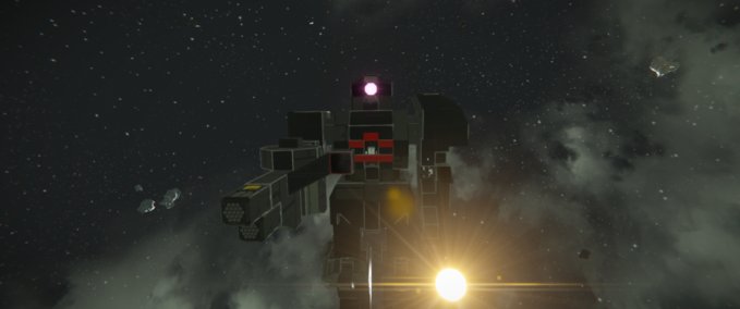 Blueprint Zaku mech (stealth) Space Engineers mod