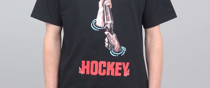 Real Brand Hockey/FA - shotgun - tshirt (black) Skater XL mod