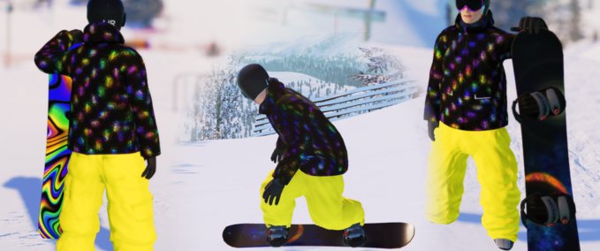 Pants Variety of Baggy Pants The Snowboard Game mod