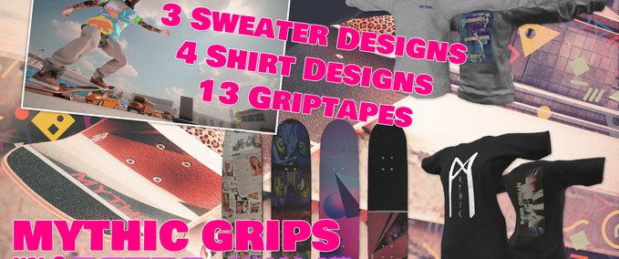 Other Mythic Grips Presents: Retro Wave Skater XL mod