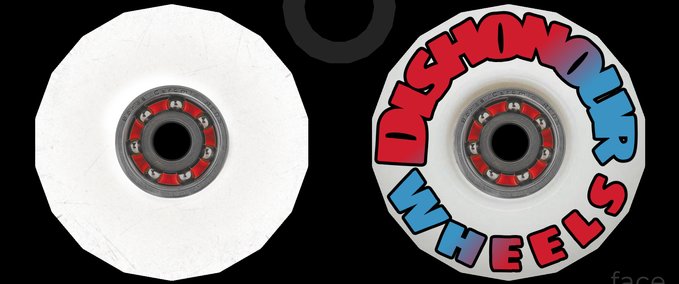 Other New Dishonour Wheels Pack Skater XL mod