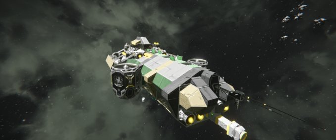 Blueprint LCC-3 Freighter modified Space Engineers mod