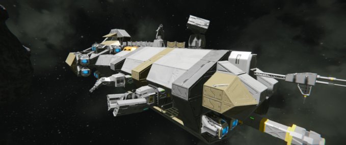 Space Engineers: CORVETTE MK3 v 1.0 Blueprint, Ship, Large_Grid, Safe ...