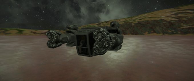Blueprint Sunset overdrive ship Space Engineers mod