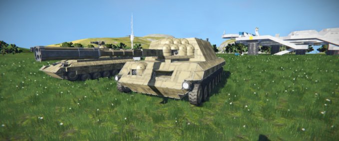 Blueprint JagdTiger (Henschel) Space Engineers mod