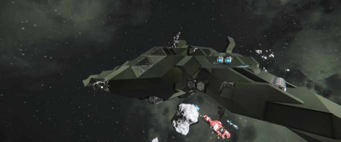 Blueprint Apex Bomber [apexconnie] Space Engineers mod