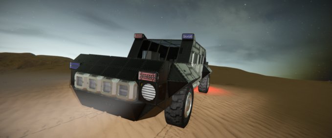 Blueprint NKE Police Interceptor Space Engineers mod