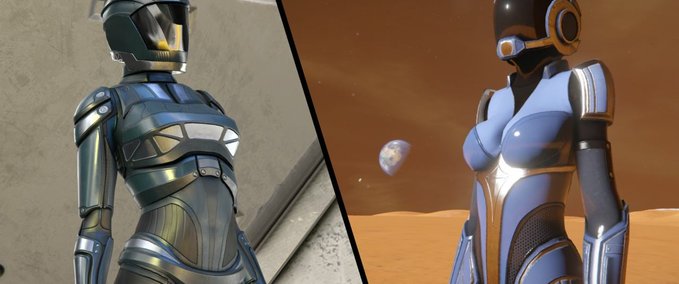 Other Female Armor Sets Space Engineers mod