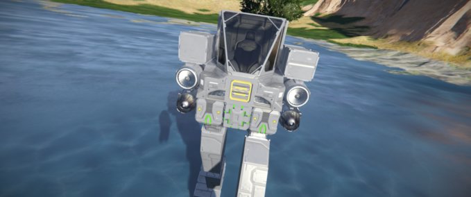 Blueprint Xbox mech version 1 Space Engineers mod