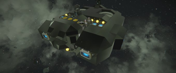 Blueprint Large Grid 7615 Space Engineers mod