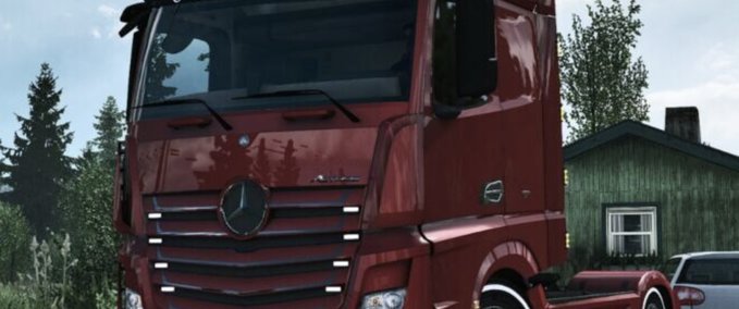 Trucks Mercedes Actros MP4 KOSEOGLU EDIT (1.39.x) Eurotruck Simulator mod