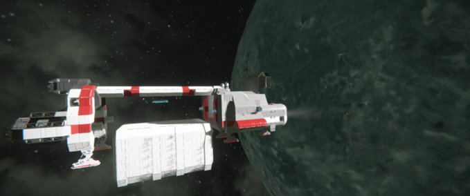 Blueprint Halo NightFall tug Space Engineers mod