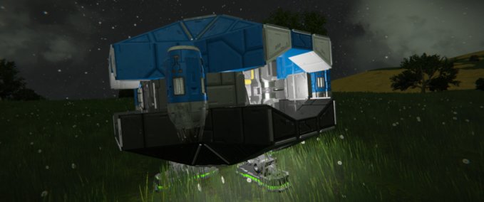 Blueprint Respawn Planet Pod Space Engineers mod