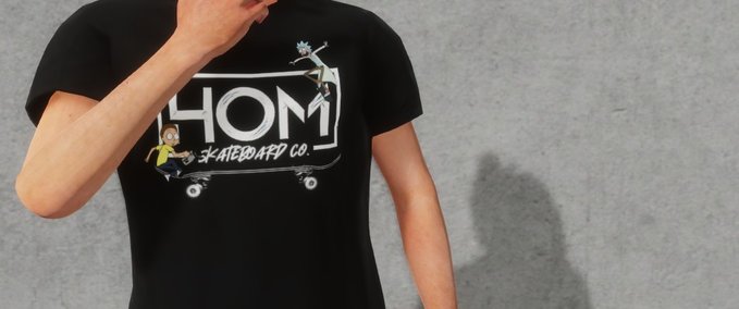 Other Oh Steez Rick Shirt (more coming soon!) Skater XL mod