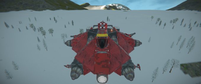 Blueprint RDKP V1  (Red dwarf knight patrol) Space Engineers mod