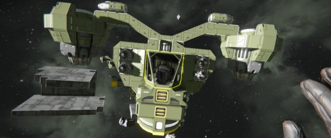Blueprint Small Grid Atmo Transport Space Engineers mod