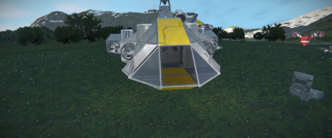 Blueprint Rebel Transport mk.1 Space Engineers mod