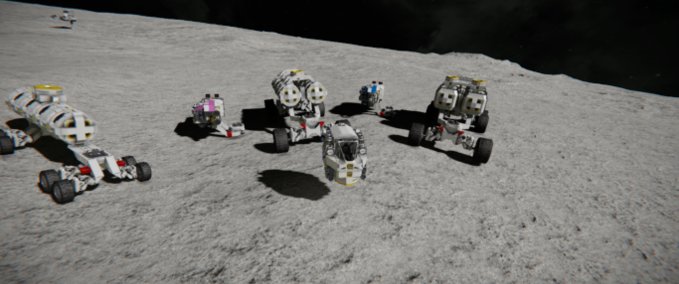 Ship Atlas Modular Utility Vehicle Space Engineers mod