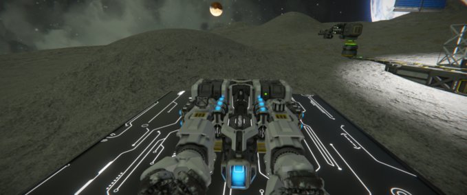 Blueprint Small Ion Miner Space Engineers mod