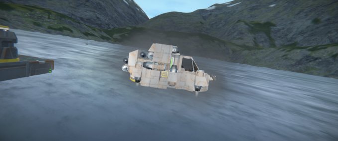 Blueprint Basic early game ship Space Engineers mod