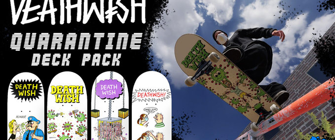 Gear Deathwish Quarantine Deck Pack Skater XL mod