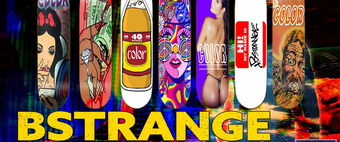 Sonstiges Color Skateboards | BStrange Board Pack Skater XL mod