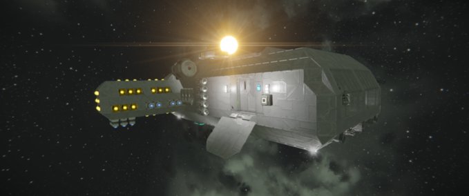 Blueprint Op ASC Basic Ship Space Engineers mod