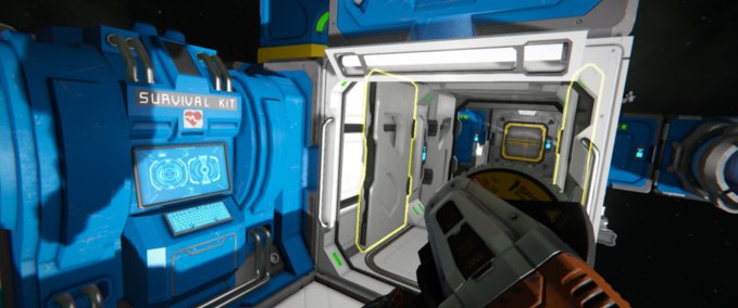 Blueprint Respawn Space Pod Space Engineers mod