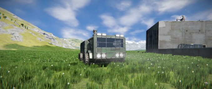 Blueprint CEA Explorer Space Engineers mod