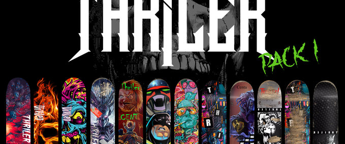 Gear THRILER Deck Pack 1 Skater XL mod