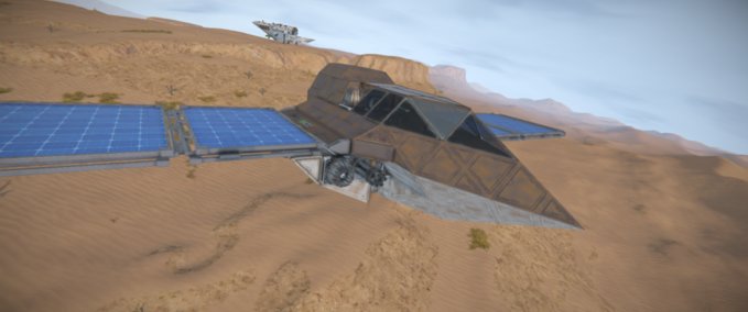 Blueprint Elf Owl Atmo Fighter [PAD] Space Engineers mod