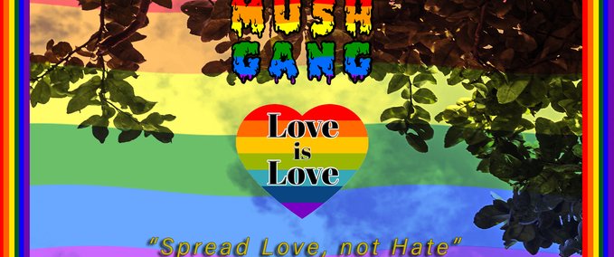 Fakeskate Brand Mush Gang LGBTQ Drop Skater XL mod