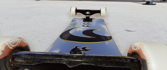 Gear Black and Gold Used Trucks Skater XL mod