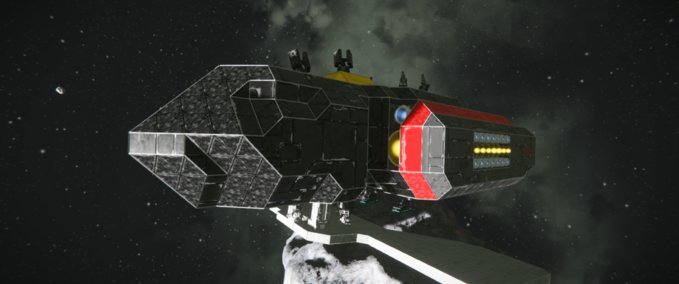 Blueprint RWA Frigate class Space Engineers mod