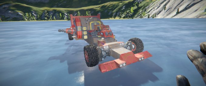 Blueprint ESD Waste Racer Space Engineers mod