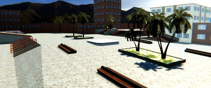 Map Tes Plaza Skater XL mod