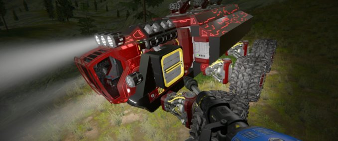 Blueprint Denarian Rover Space Engineers mod