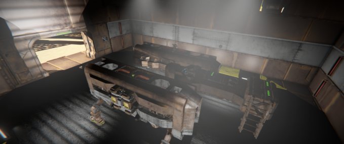 Blueprint AEC. Scav Heavy Speeder Space Engineers mod