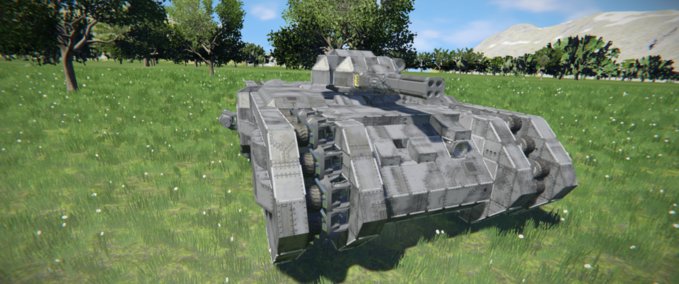 Blueprint Hyperion II heavy tank Space Engineers mod